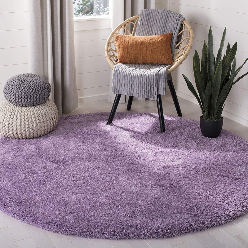 Sheggy carpet purple