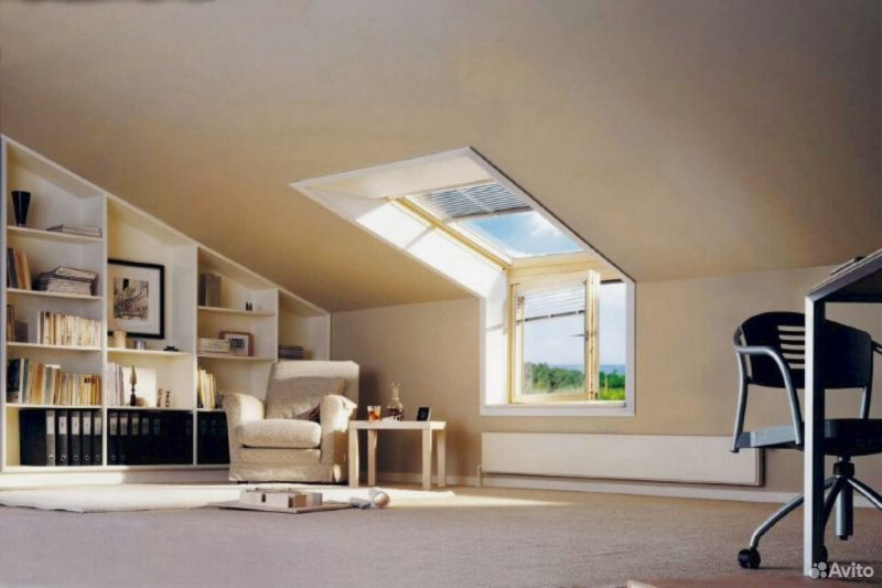 The attic bay window Velux