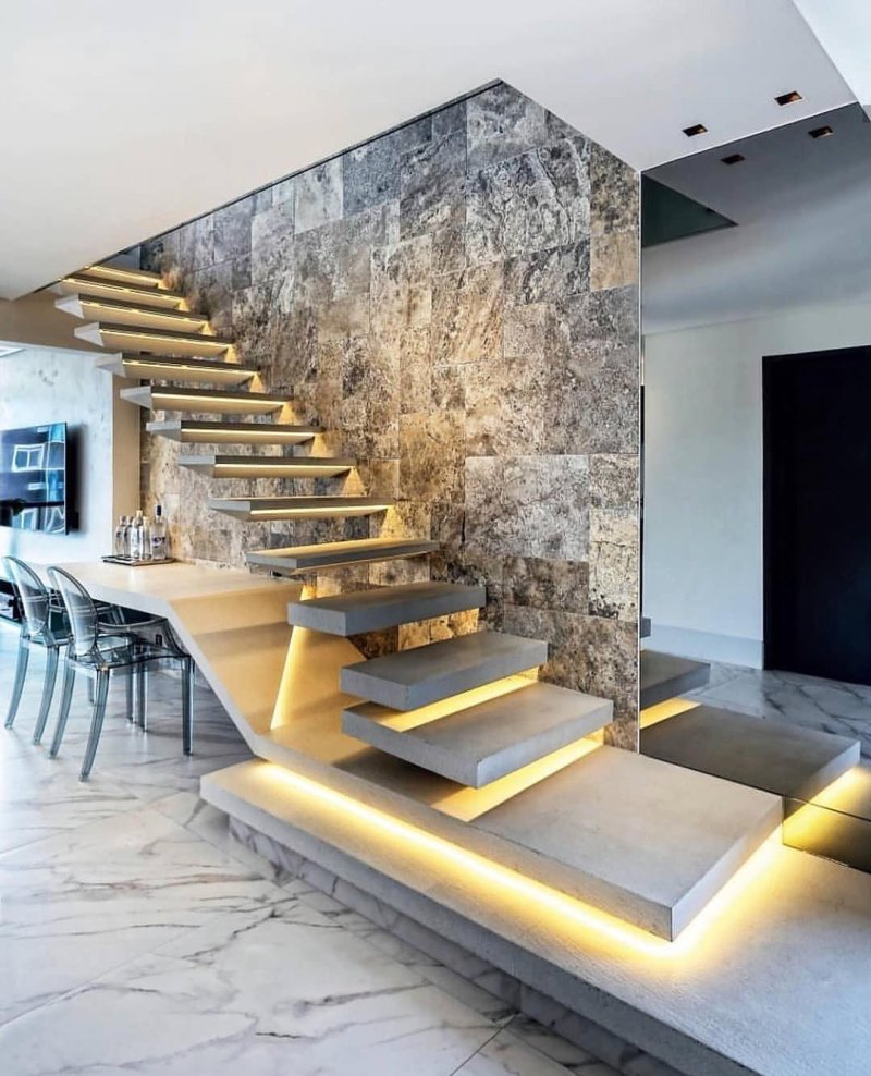 Staircase in modern style