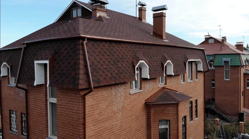 The roof is flexible tile