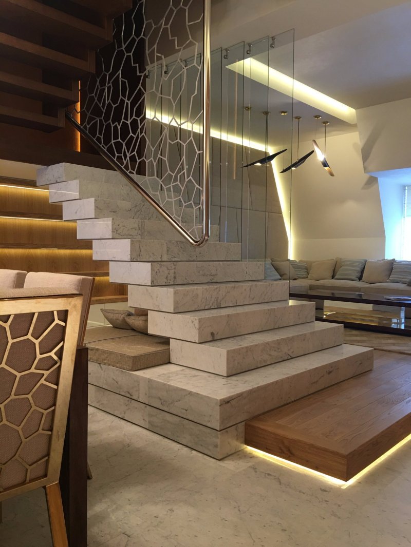 Staircase in modern style