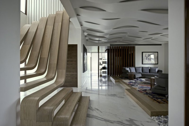 Modern architecture interior