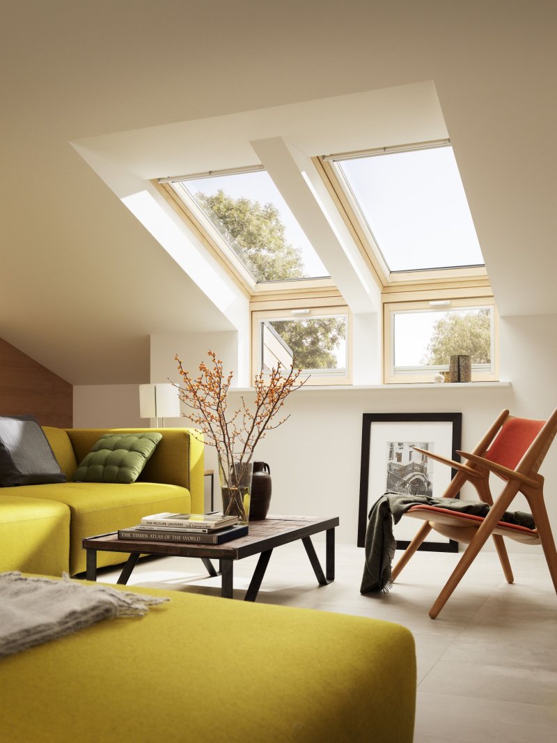 Velux attic window