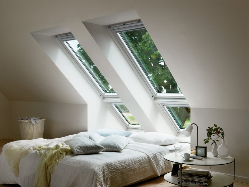 Velux attic window