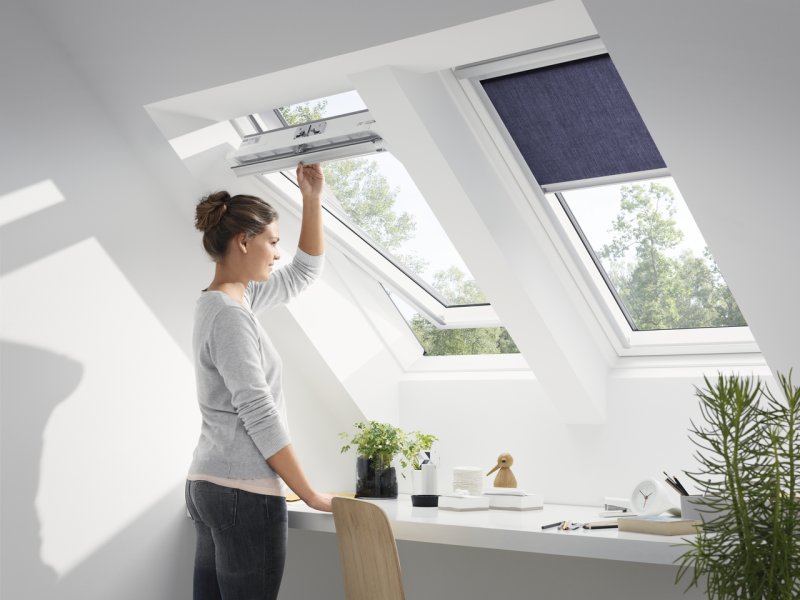 Velux attic window