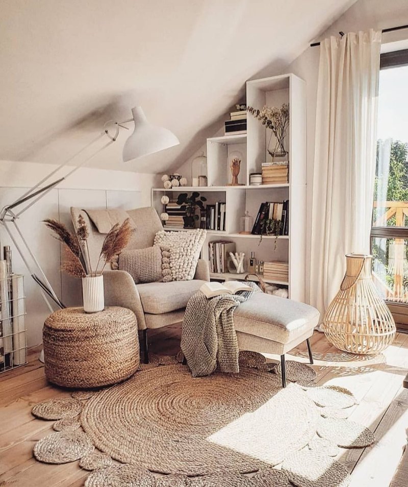 Cozy interior at home