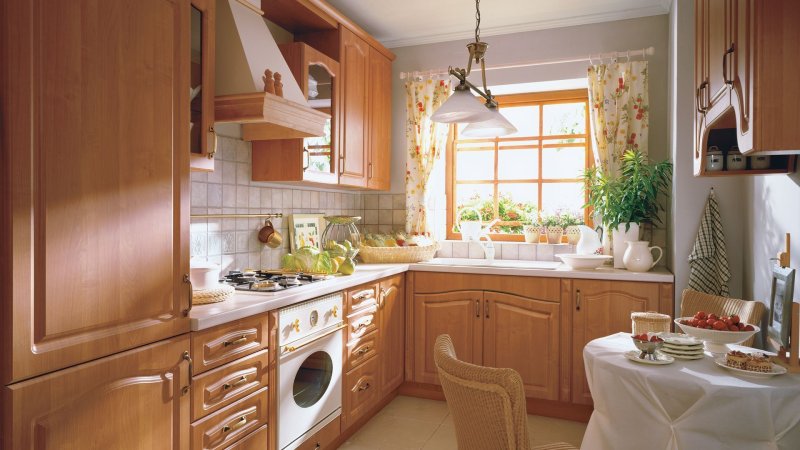 Cozy interior of the kitchen