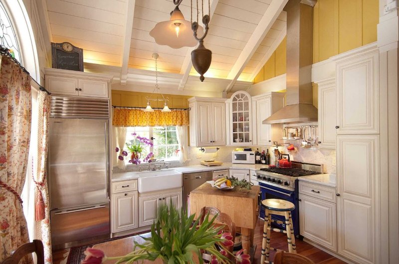 Kitchens in a country house