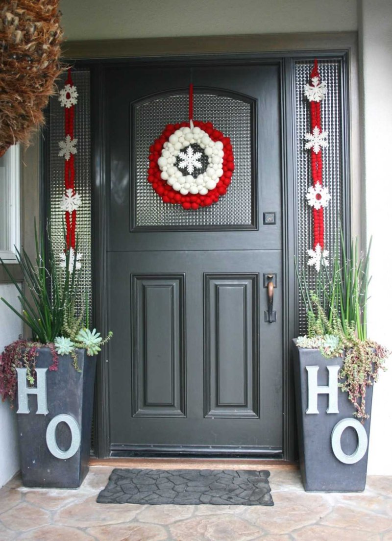 Decoration on the door