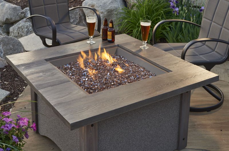 Street fireplace table