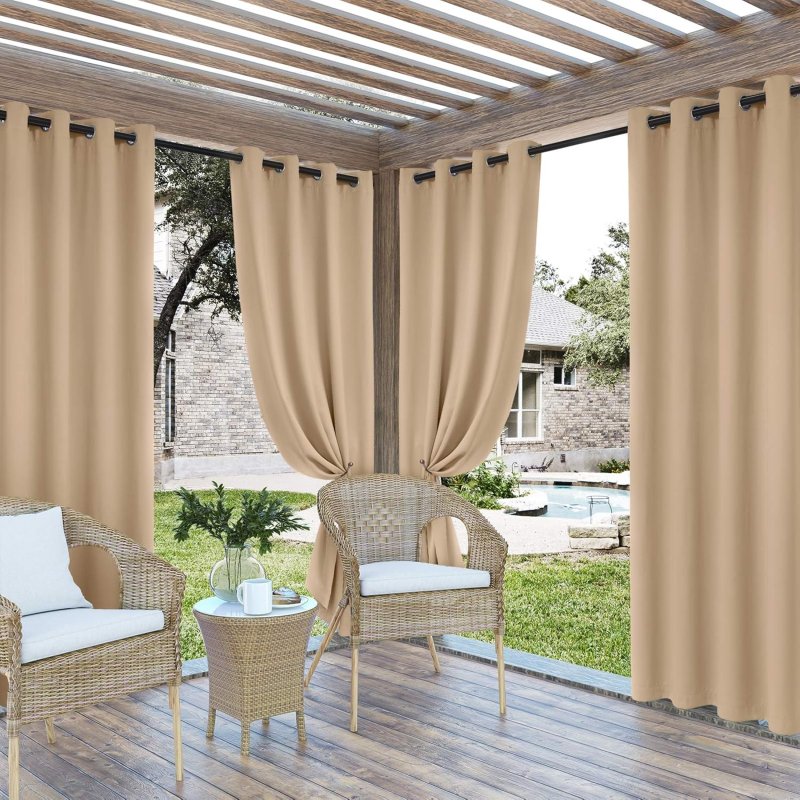 Street curtains for terrace