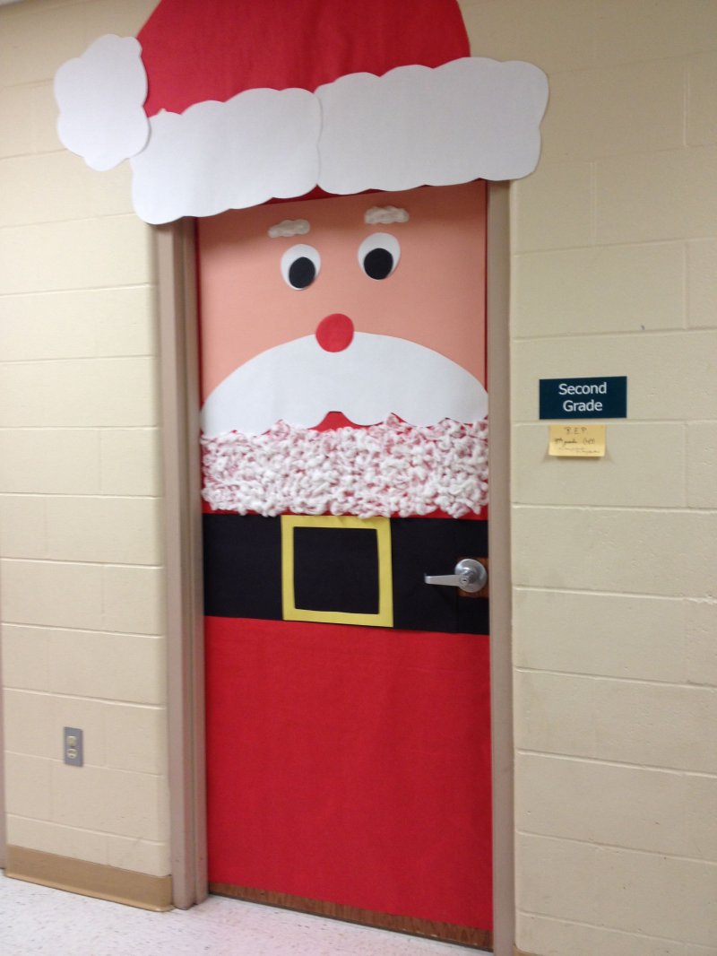 Door decoration for the New Year