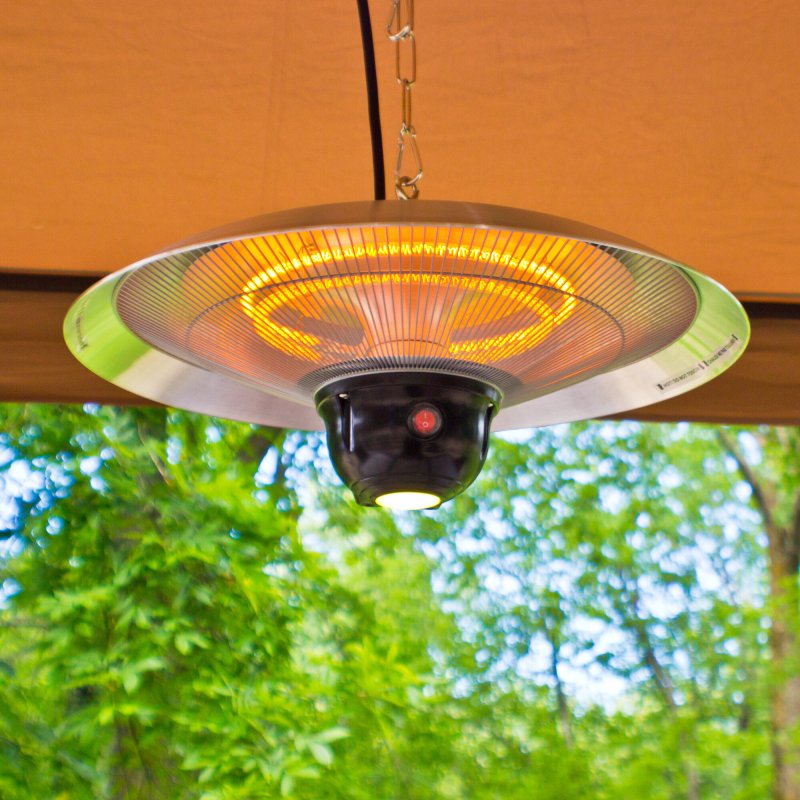 Infrared heater ceiling street