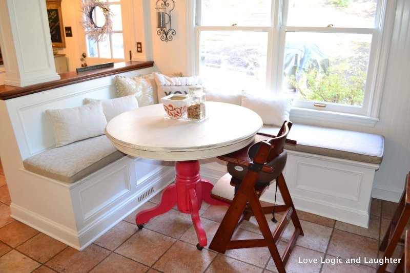 American -style kitchen corner