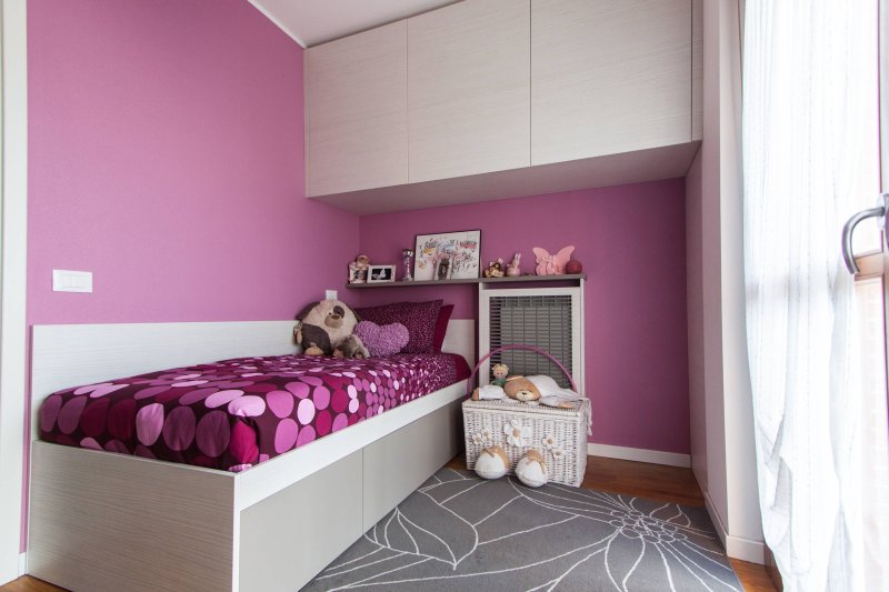 Children's room design for girls