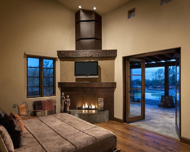 Fireplace interior