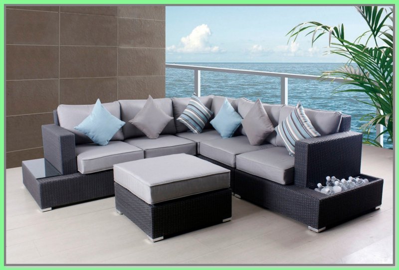 Artificial rattan furniture