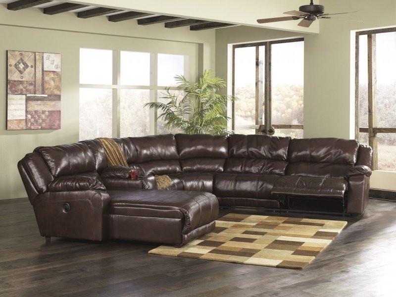 Leather sofa