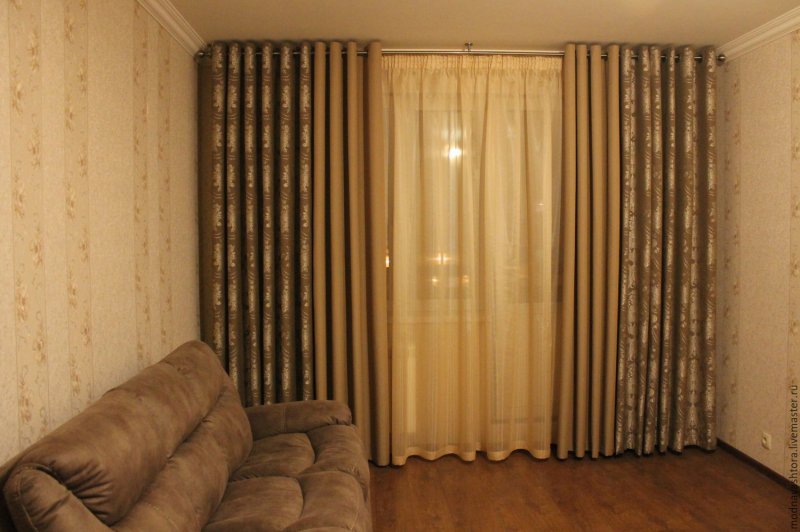 The curtains are ready