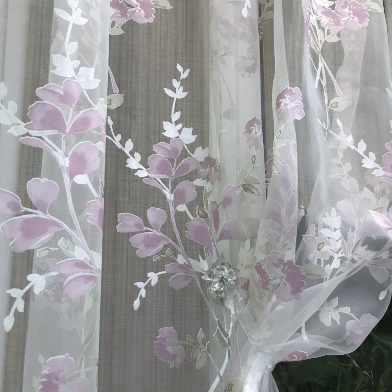 Organza Devore Sakura