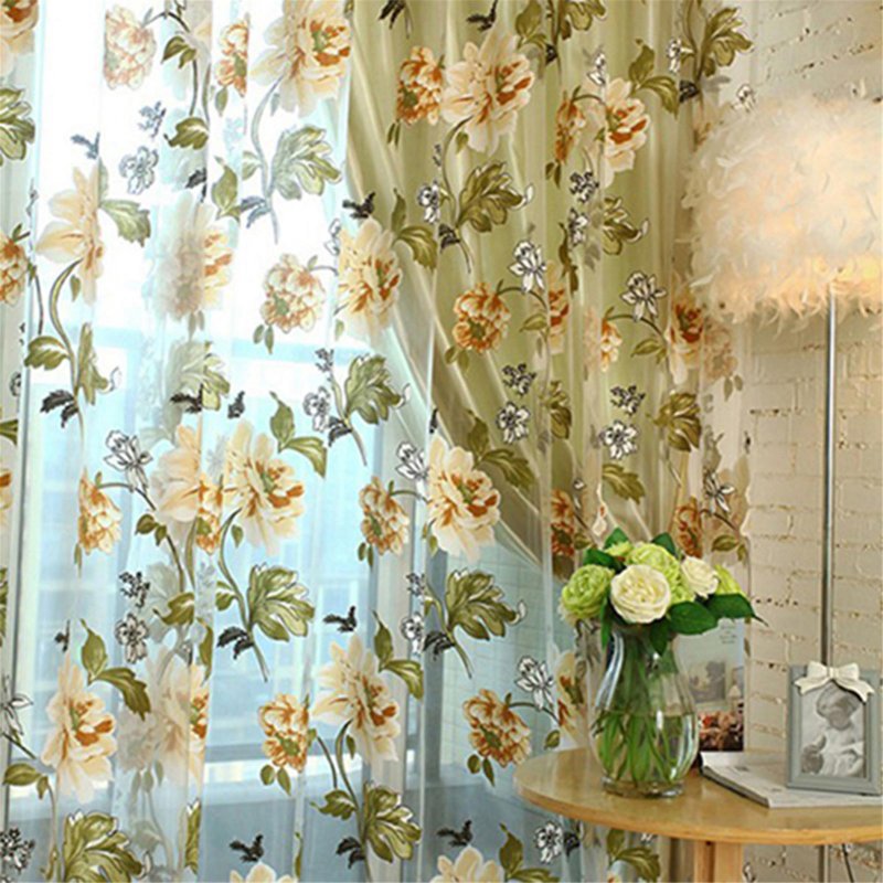 Curtains tulle