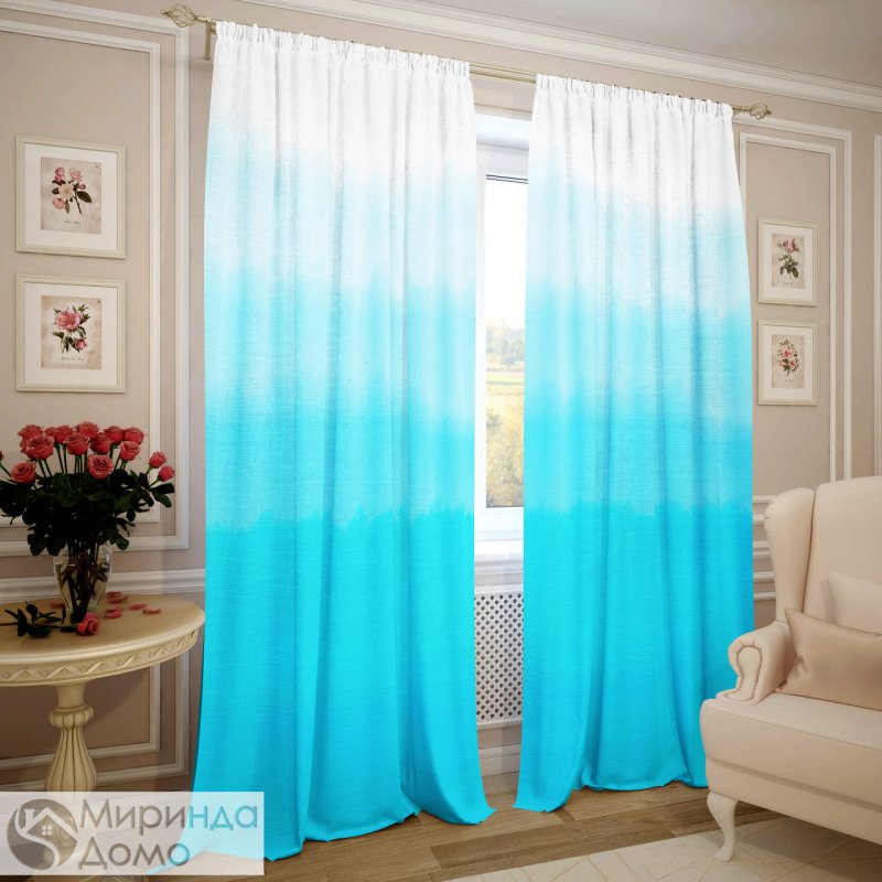 Ombre curtains