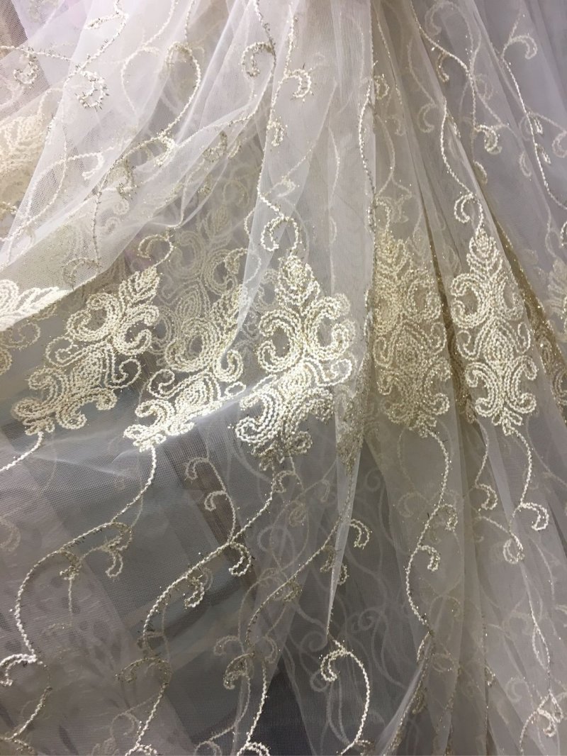 Tulle from organza