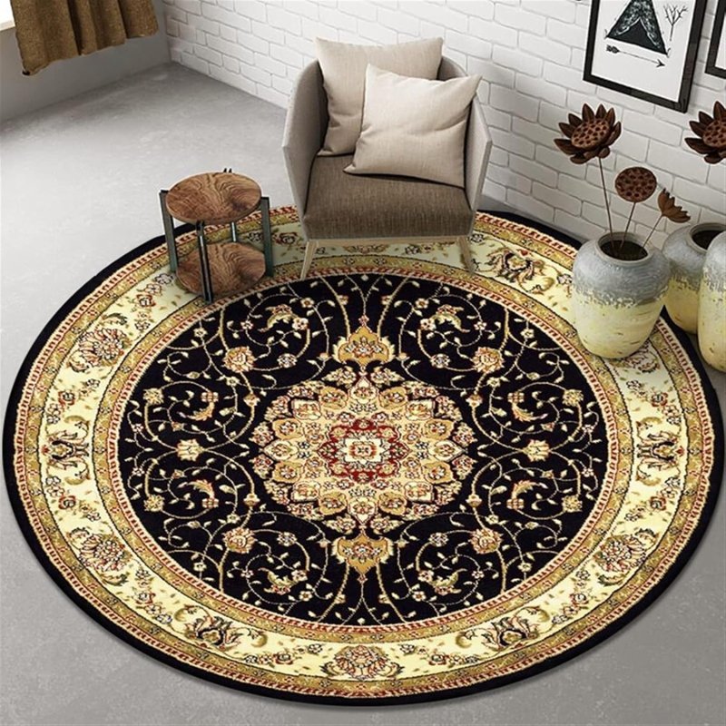 Round carpet of mandala