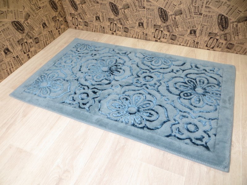 Rug in the bathroom