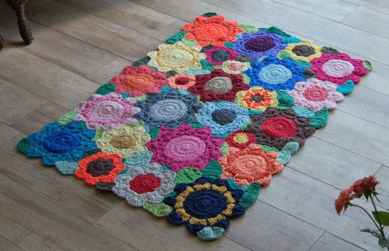 Crochet rugs