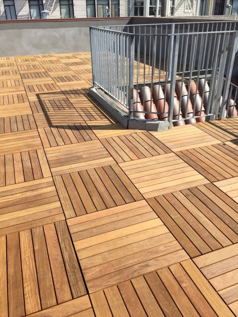 Garden Parquet deck