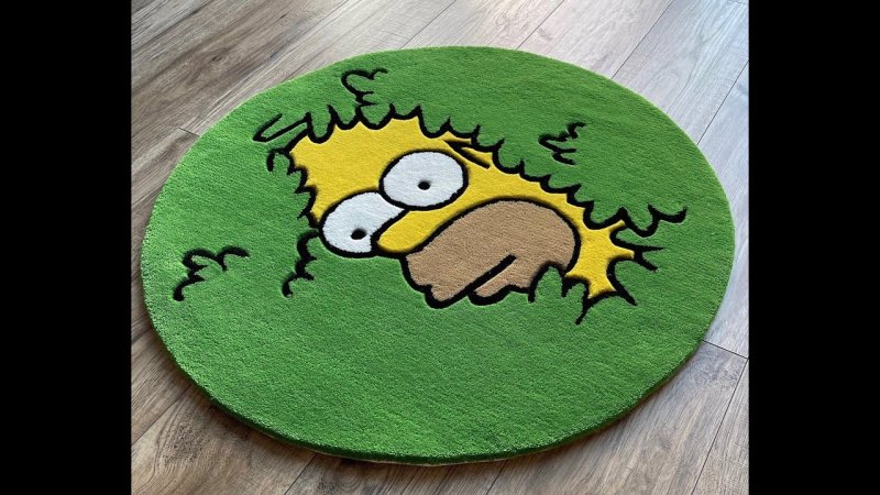 Simpsons carpet