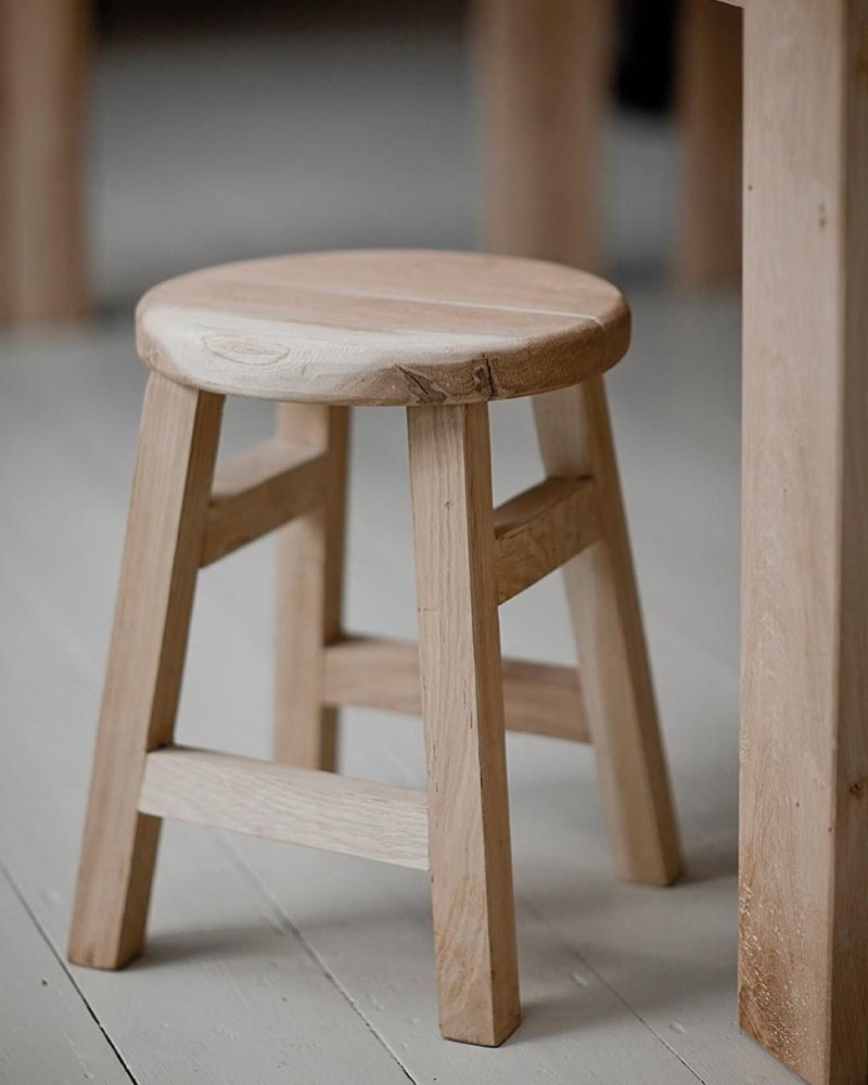 Wooden stool