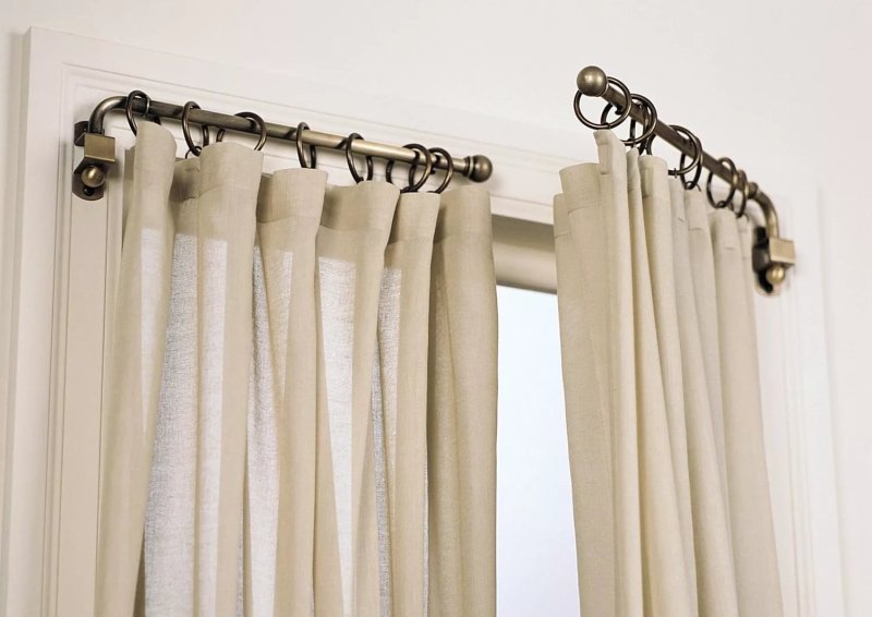 Cornices for curtains