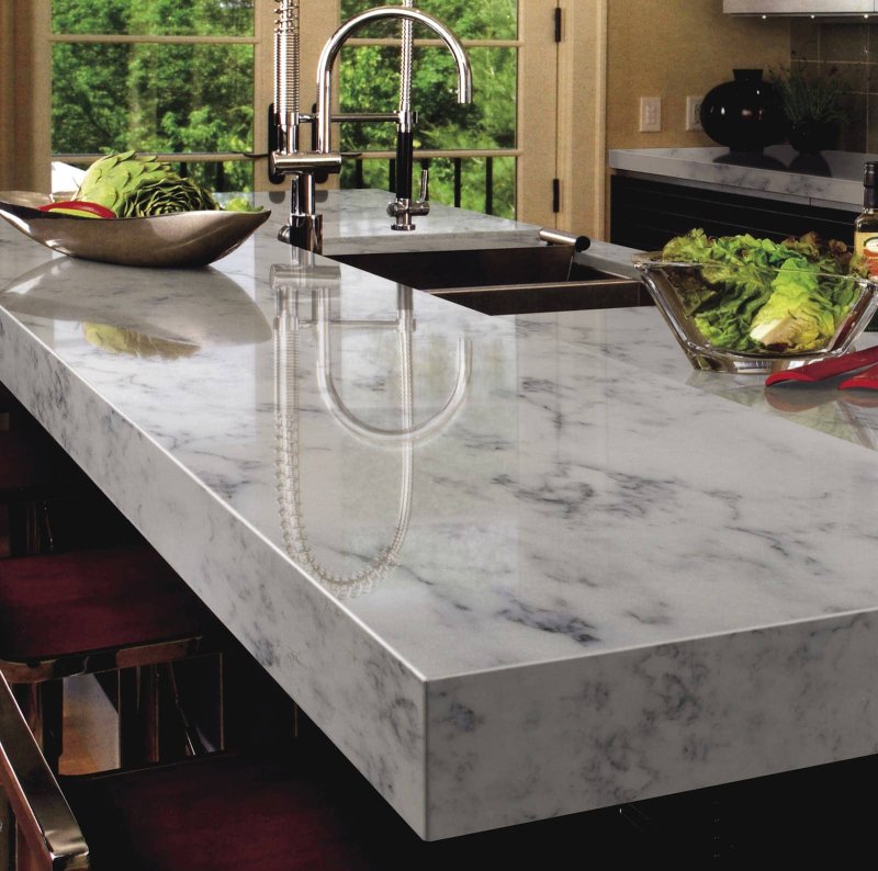 Marble countertop