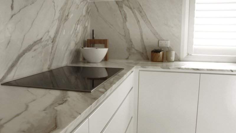 Marble kitchen