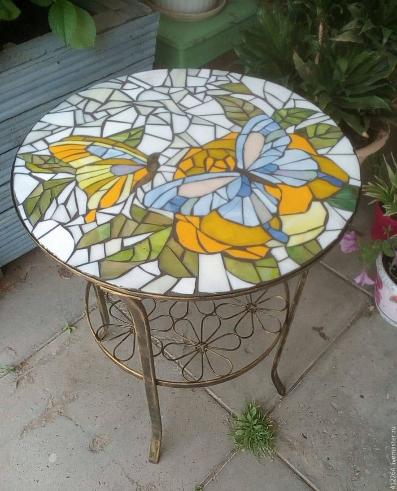 Mosaic table