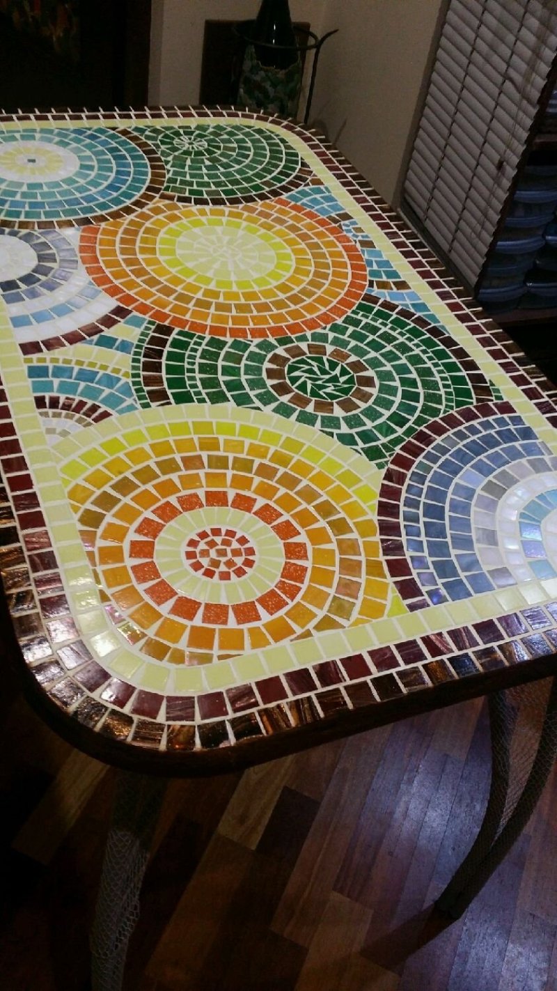 Mosaic table