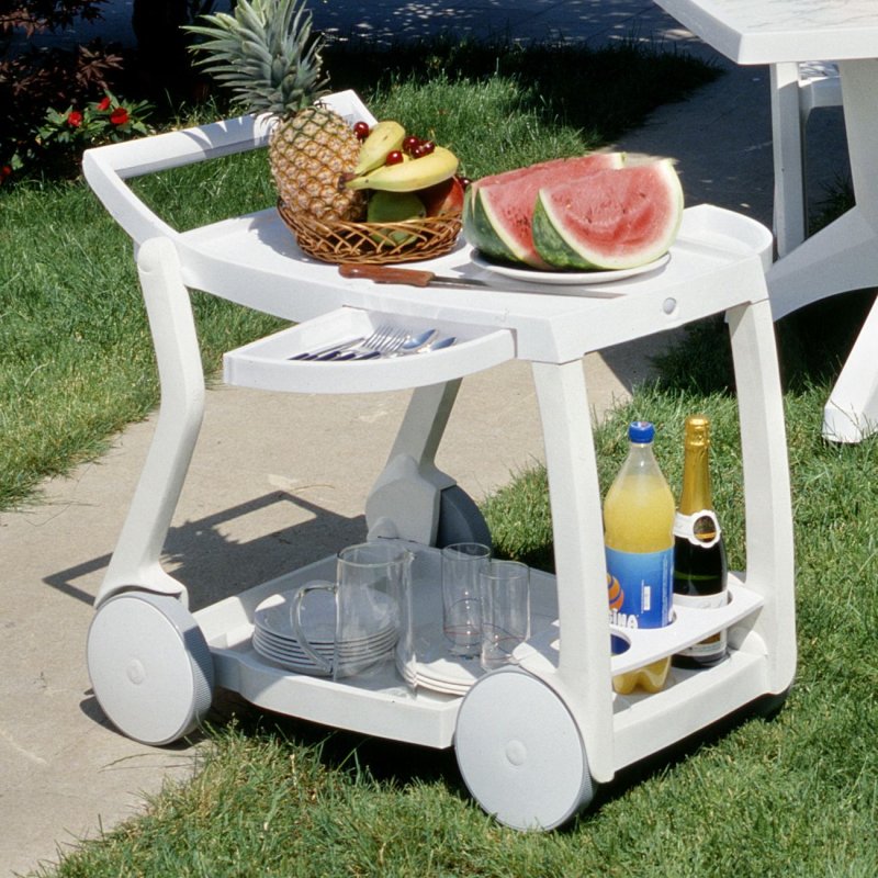 Wheel table for food