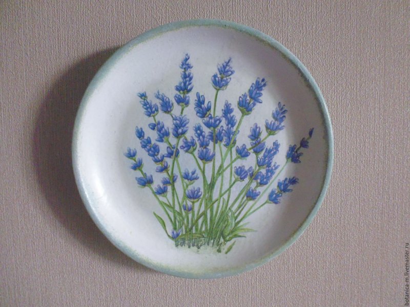 Lavender dishes decor Provence Internet