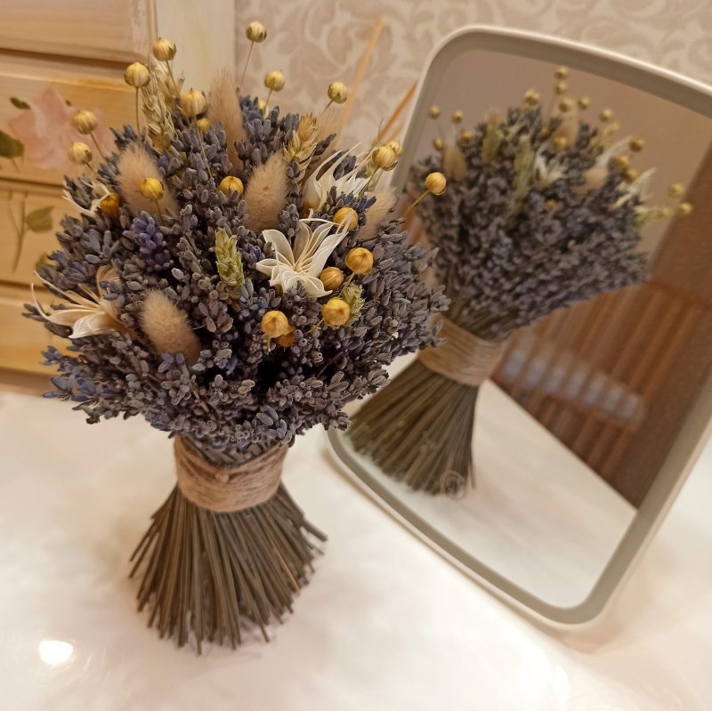 Lavender - a bouquet of dried flowers