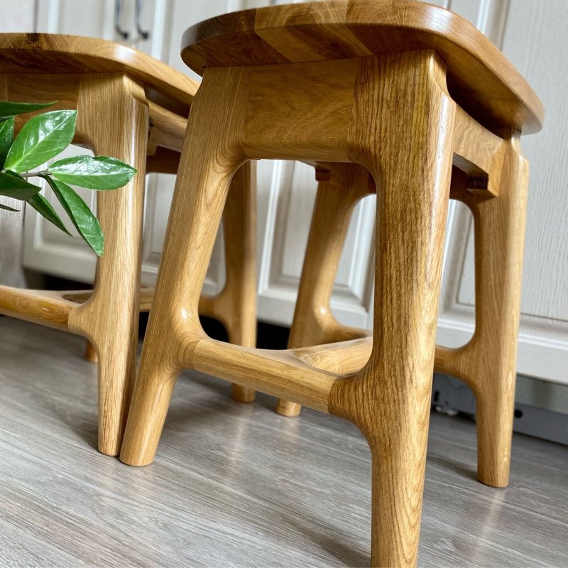 Wooden stool