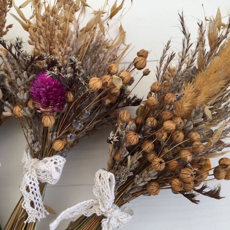 Bouquet of dried flowers