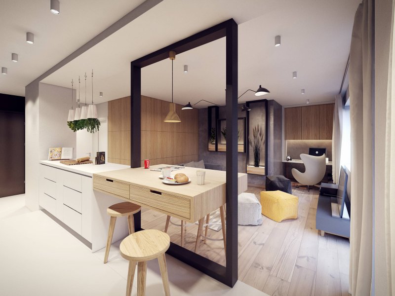 Studio s apartment design