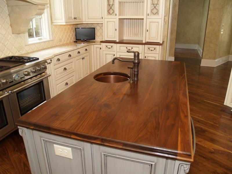 A countertop for the kitchen