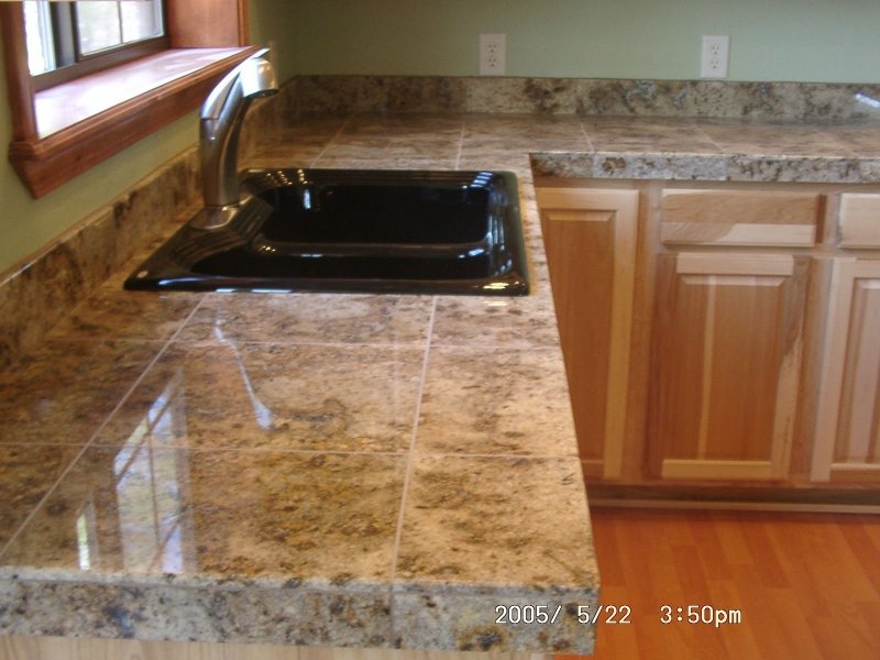 Granite countertop