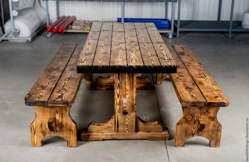 Wood table