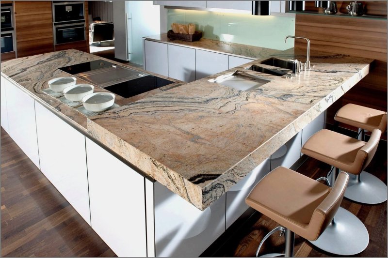 A countertop for the kitchen