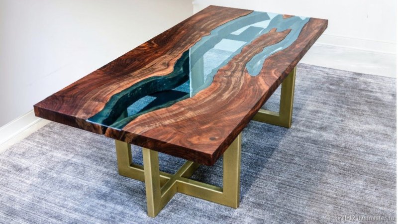 Epoxy table