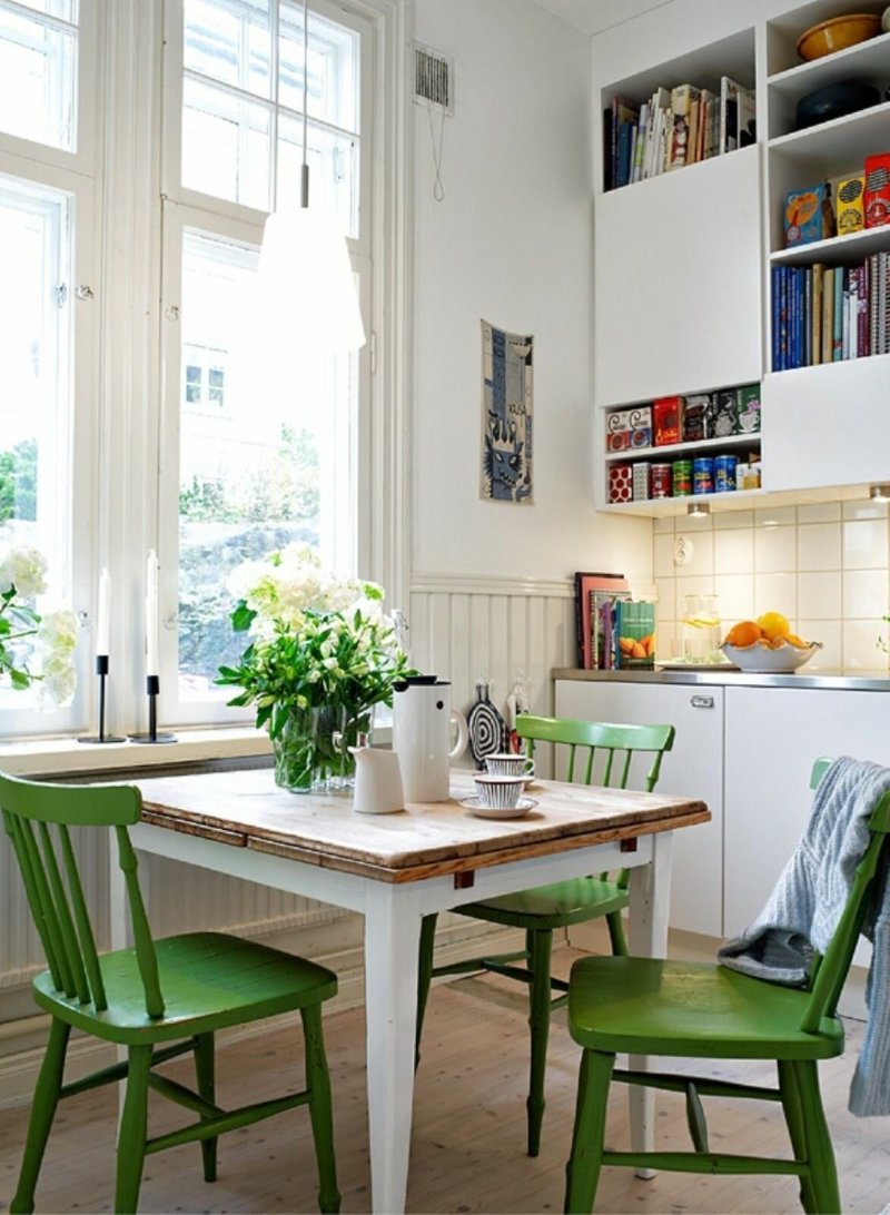 Scandinavian kitchen interior